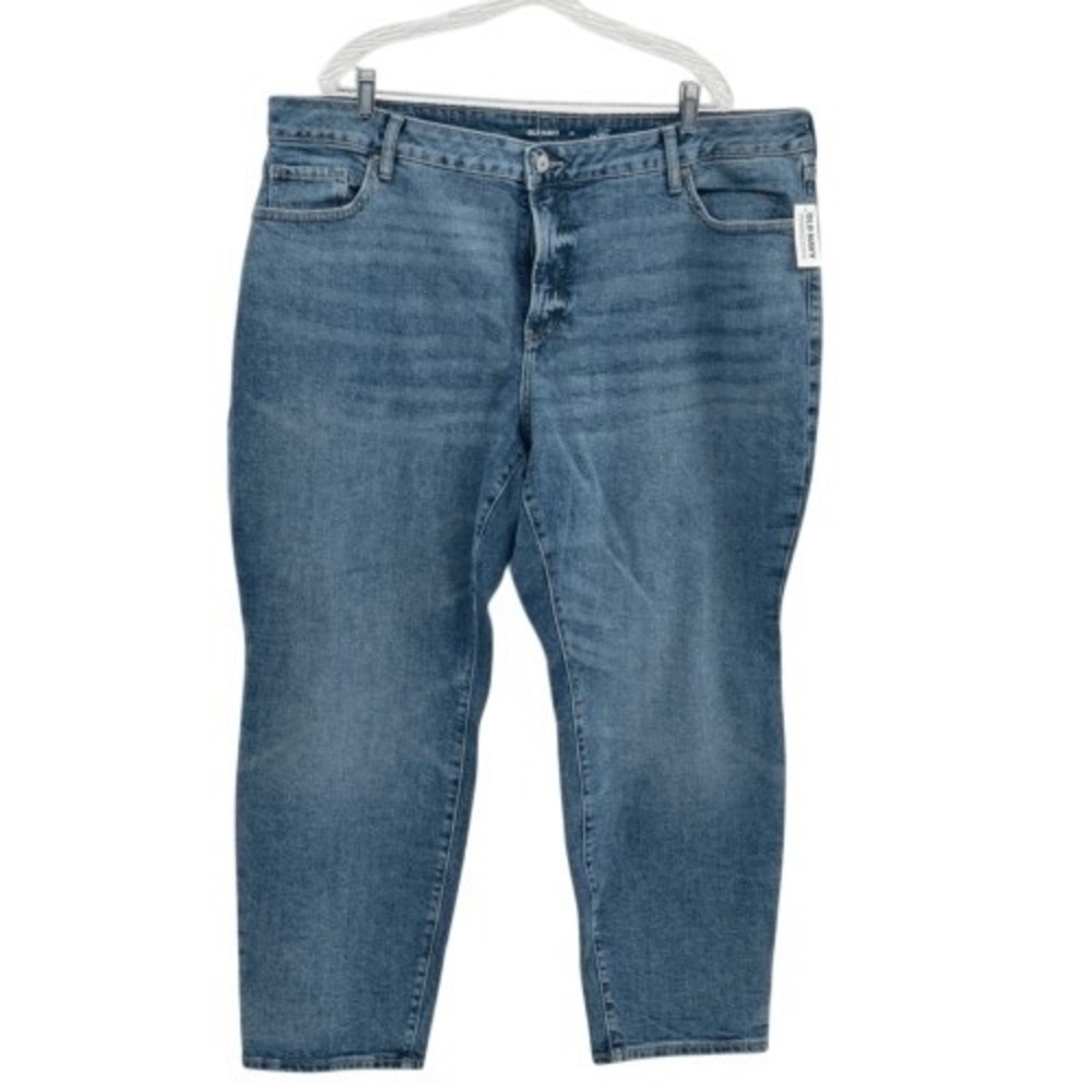 REPOSH: Old Navy Jeans Curvy OG Straight Women Plus Size 22 Blue High Waist New
